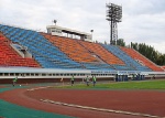 Трибуна стадиона Локомотив Саратов