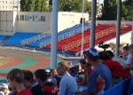 Зрители на стадионе Локомотив Саратов