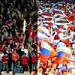 Болельщики России и Армении сыграли вничью